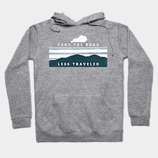 Kentucky Take The Road Less Travelled Hoodie